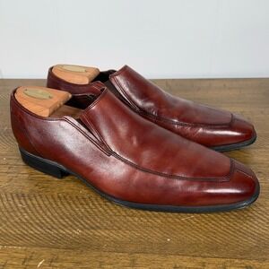 Cole Haan Shoes Mens 10.5 Brown Leather Slip On Loafers Dress Comfort City